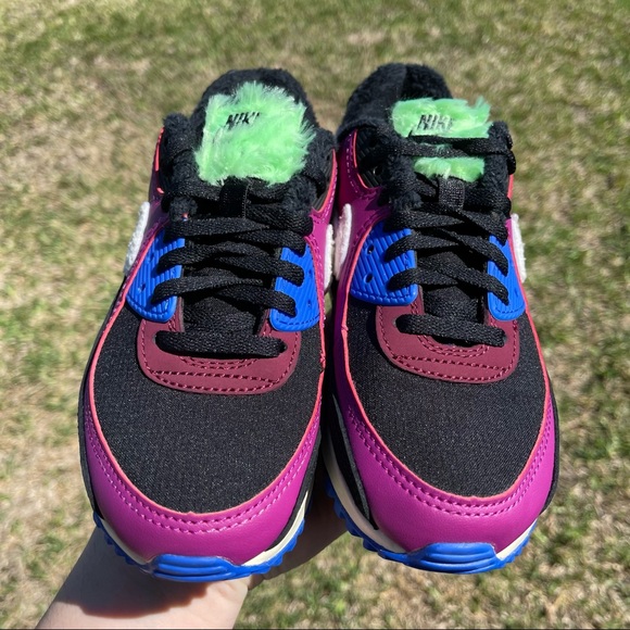 NIKE AIR MAX 90 MULTI COLOR - Picture 2 of 4